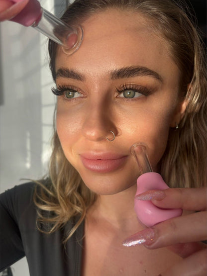 Glass Facial Cups