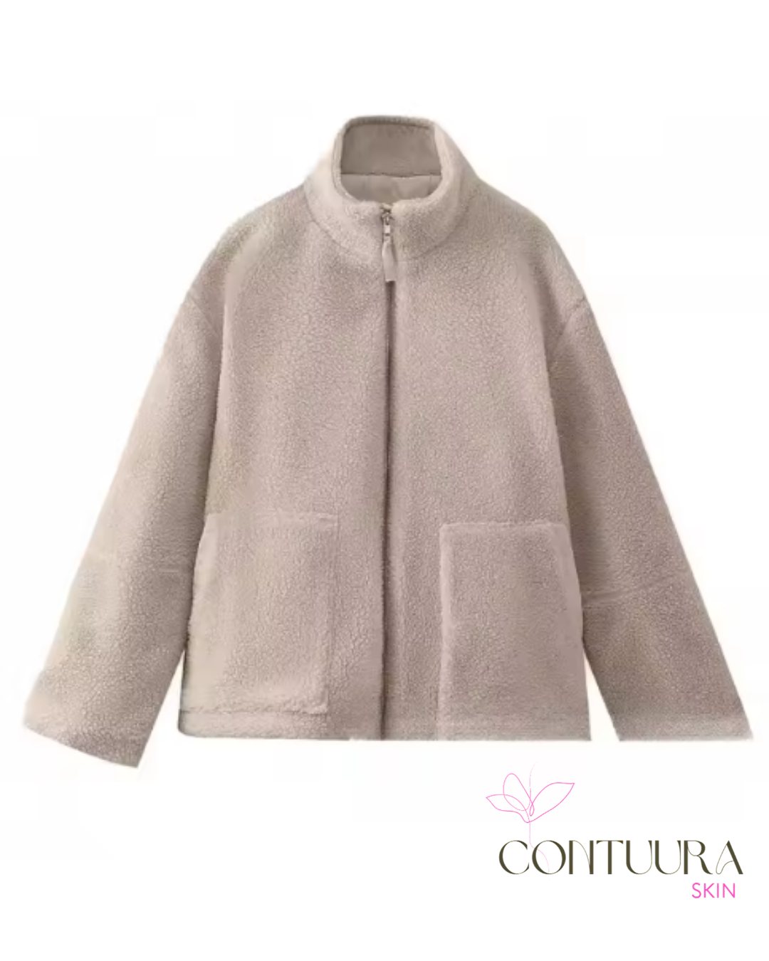 Teddy Fleece Zip Jacket
