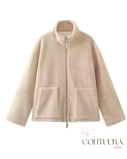 Teddy Fleece Zip Jacket