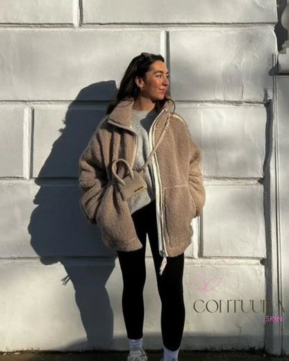 Teddy Fleece Zip Jacket