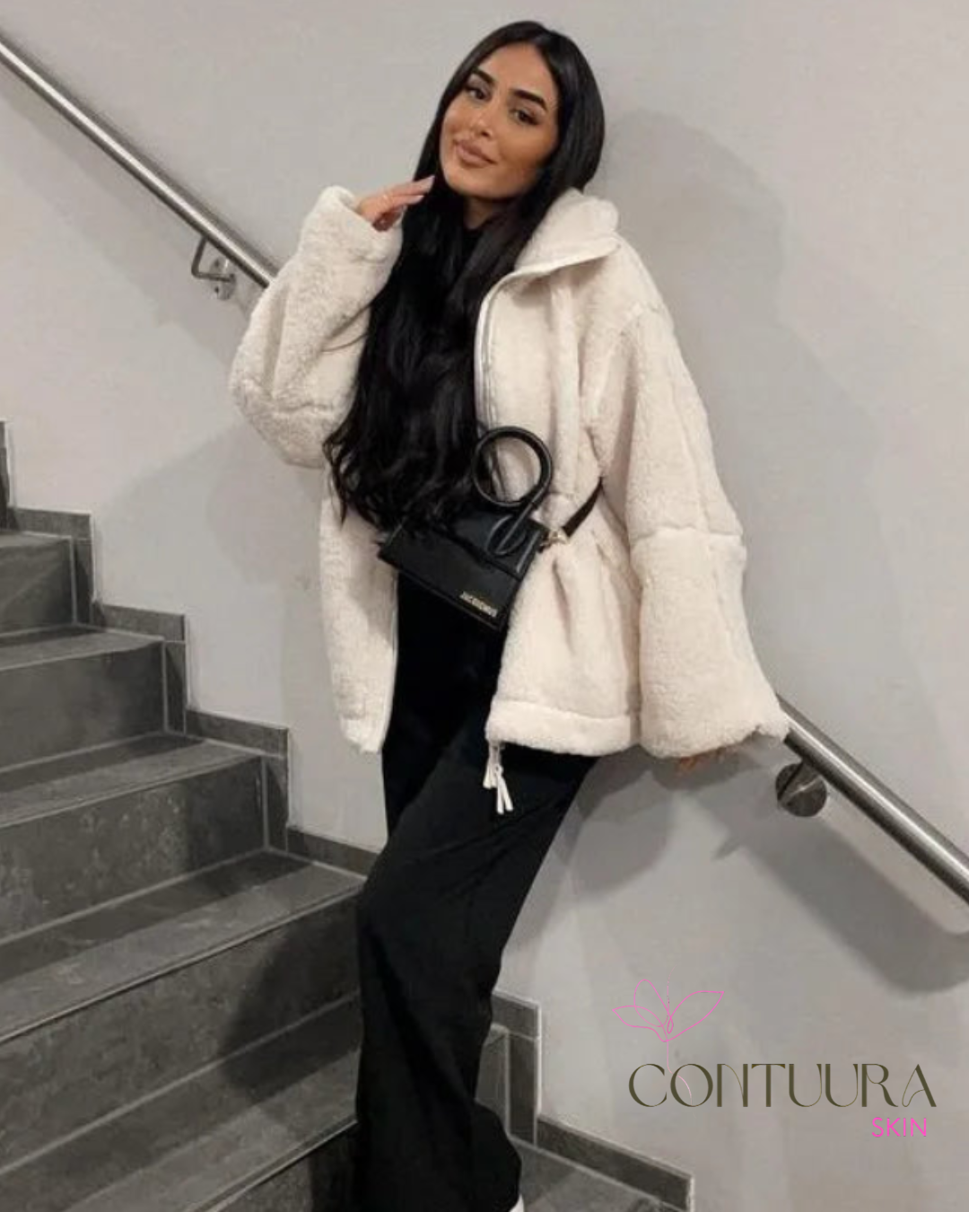 Teddy Fleece Zip Jacket
