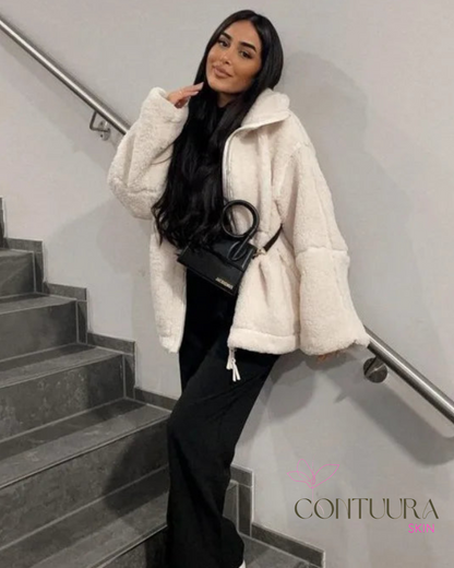 Teddy Fleece Zip Jacket