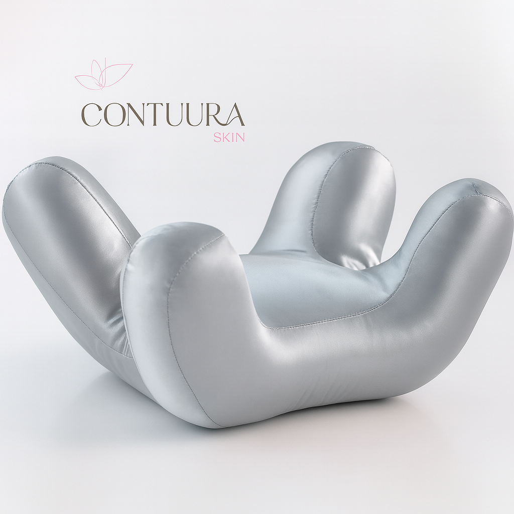 No.1 Anti-Wrinkle Silk Memory Foam Contour Pillow