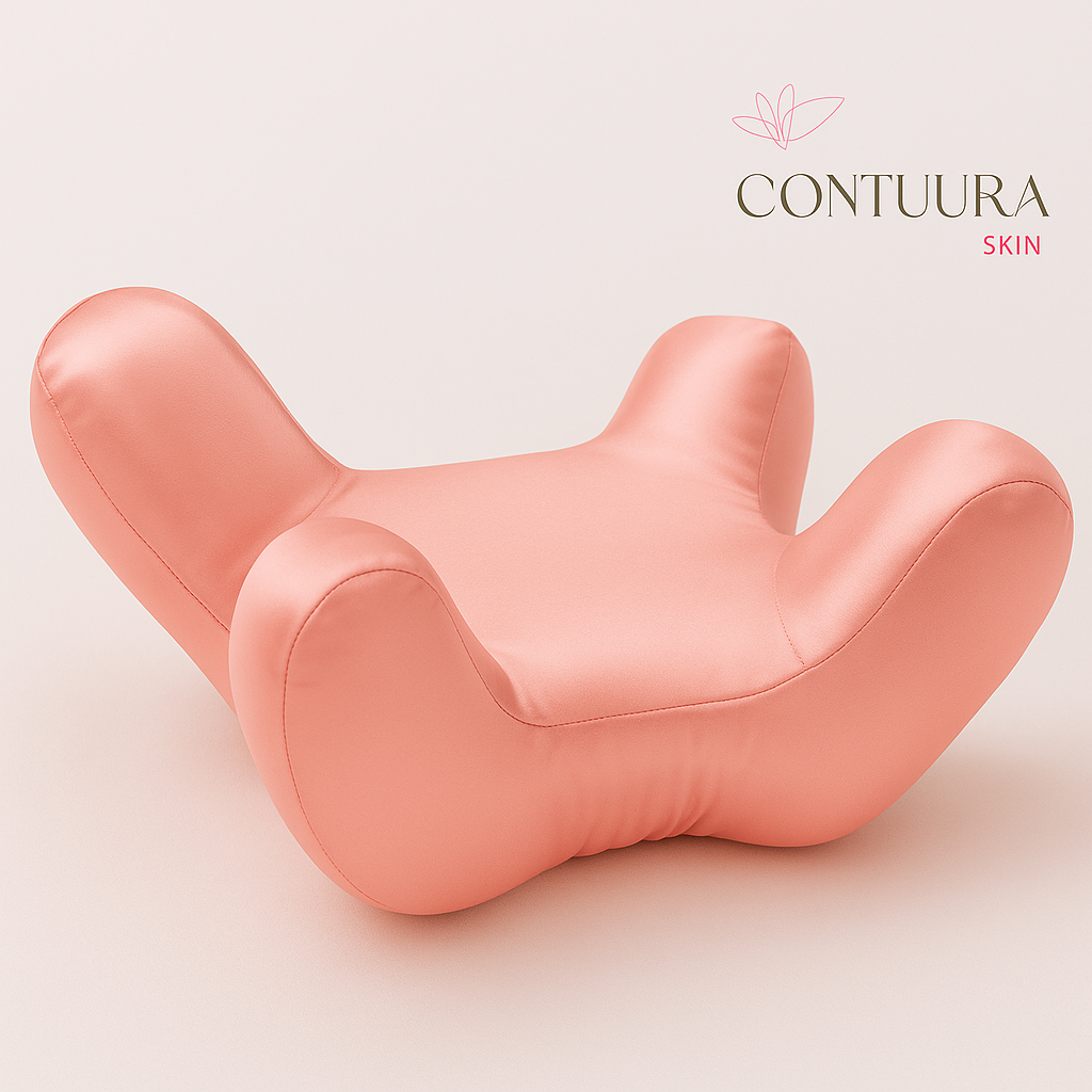 No.1 Anti-Wrinkle Silk Memory Foam Contour Pillow