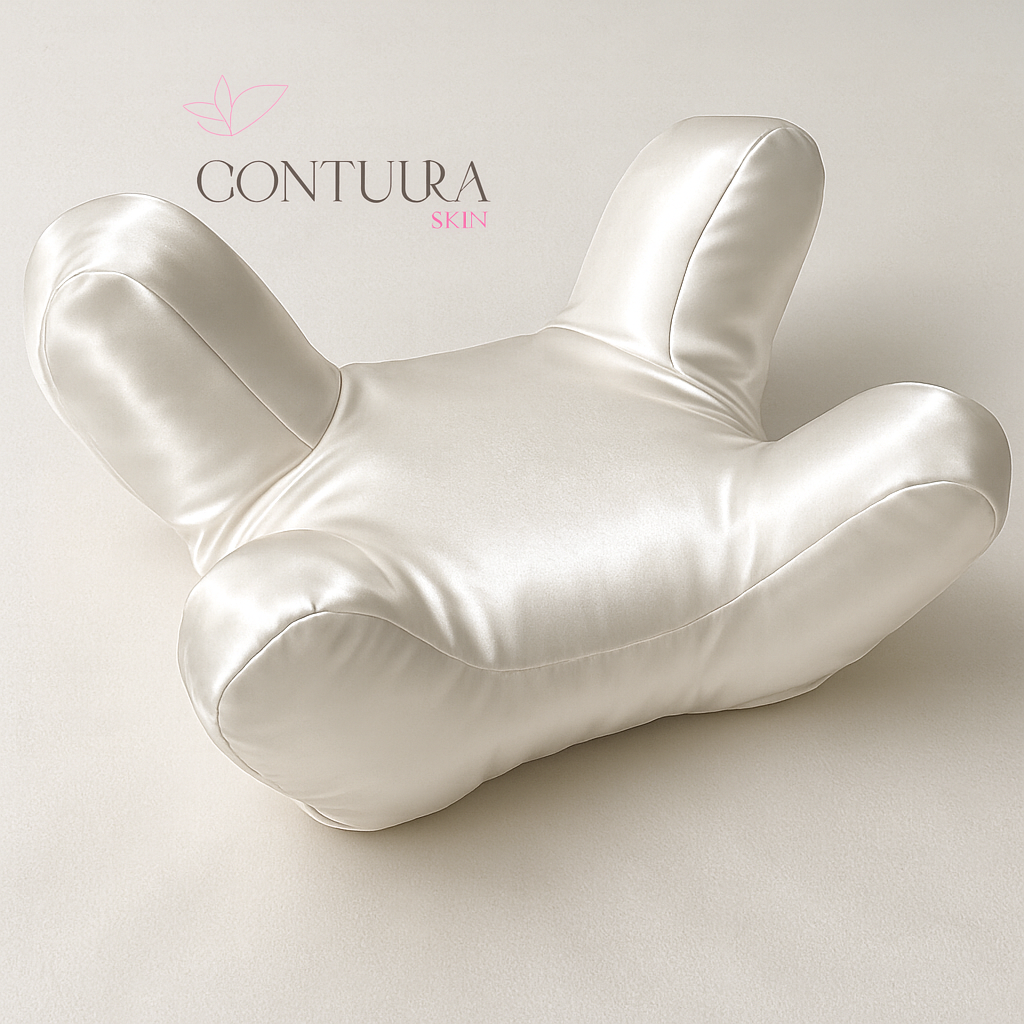 No.1 Anti-Wrinkle Silk Memory Foam Contour Pillow